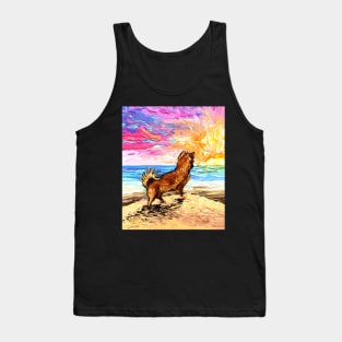 Beach Days - Chihuahua Tank Top